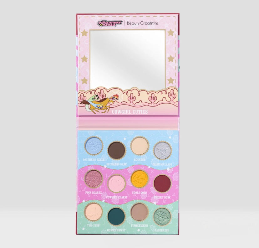 The Powerpuff Girls “Cowgirl Curies” Shadow Palette