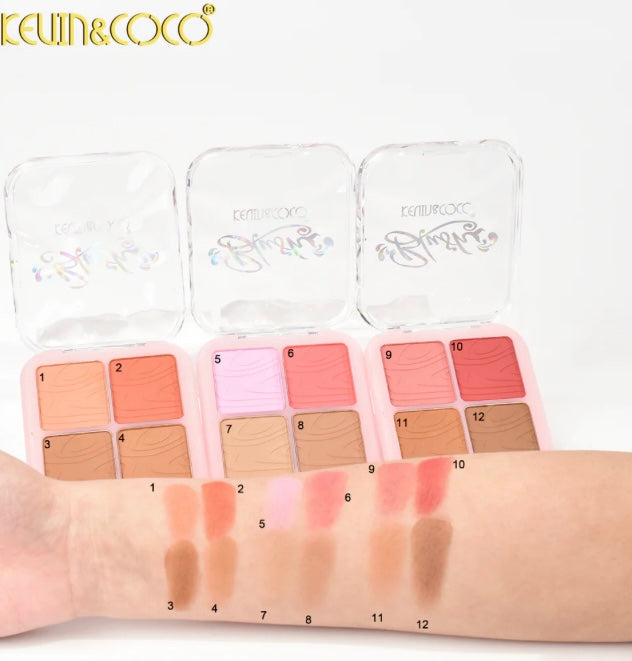 Mermaid 4 color Blush/Contour