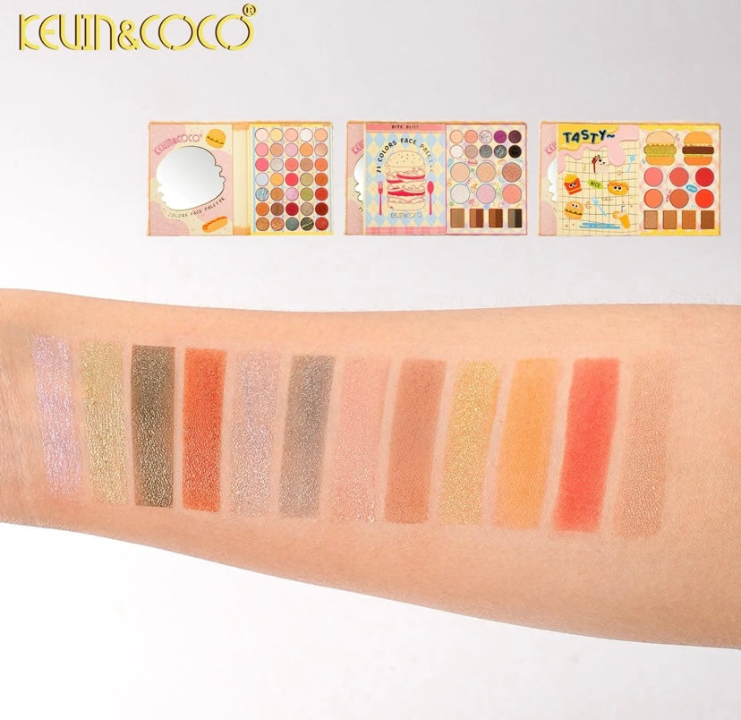 Hamburger Eyeshadow Face Palette