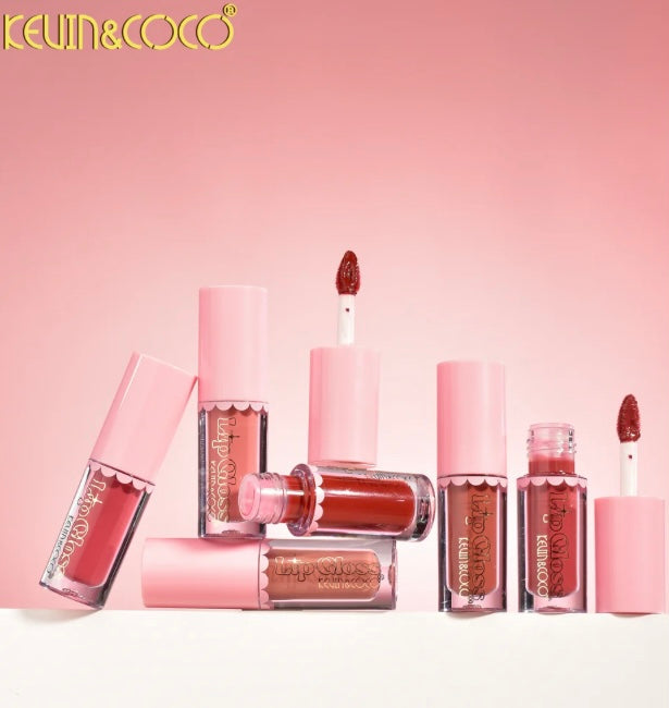 6 Color Bowknot Matte Nonsticky LipGloss Set