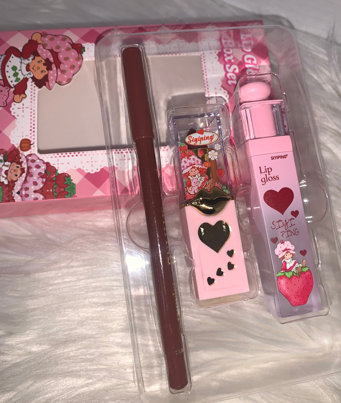 Strawberry Shortcake Lip Gloss Box Set