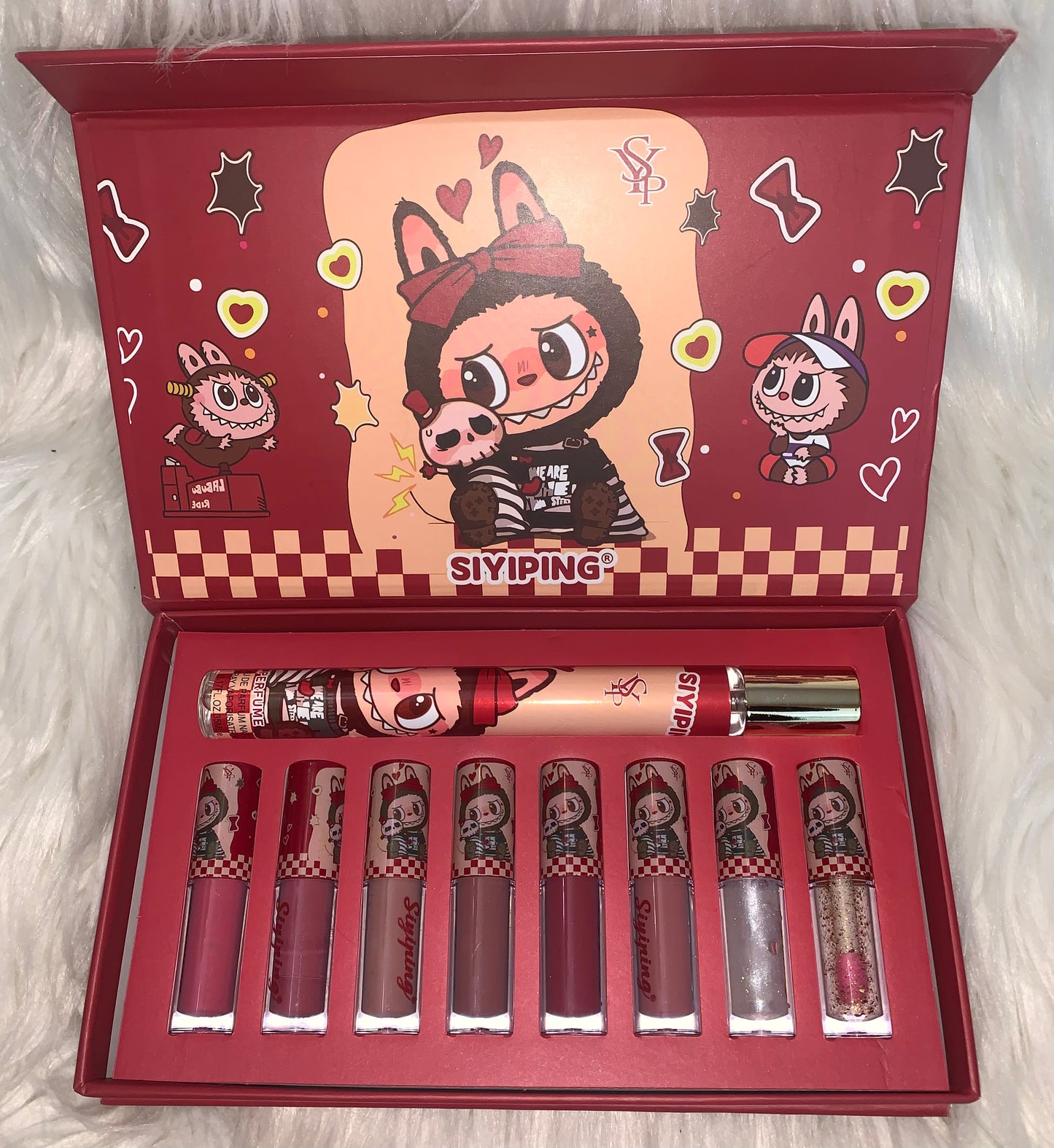 Lipgloss and Perfume Set