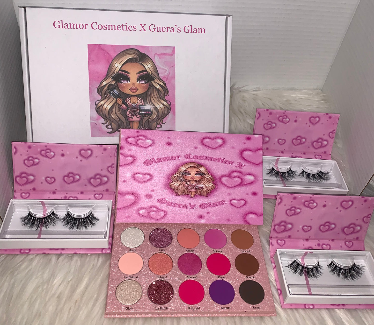 Glamor Cosmetics X Guera's Glam Bundle