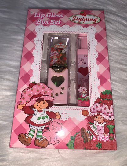 Strawberry Shortcake Lip Gloss Box Set