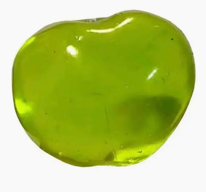 Green Apple Sparkly Maltose Stress Ball Squishy - Slow Rise