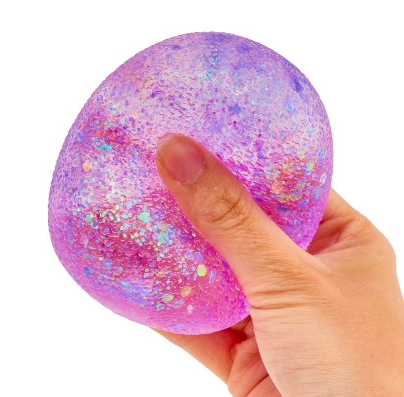 Squishy Glitter Gum Drops Stress Relief Toy