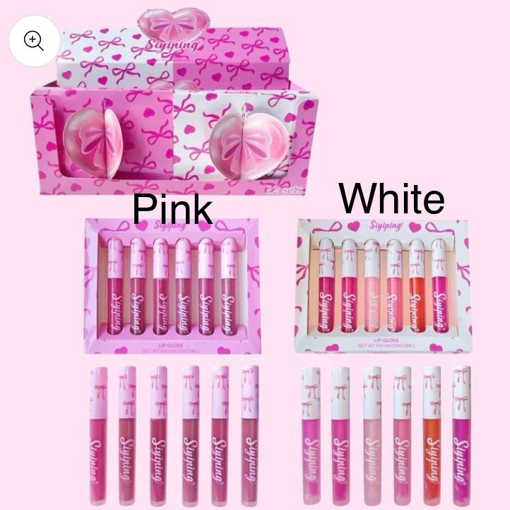 Bow Lip Gloss set