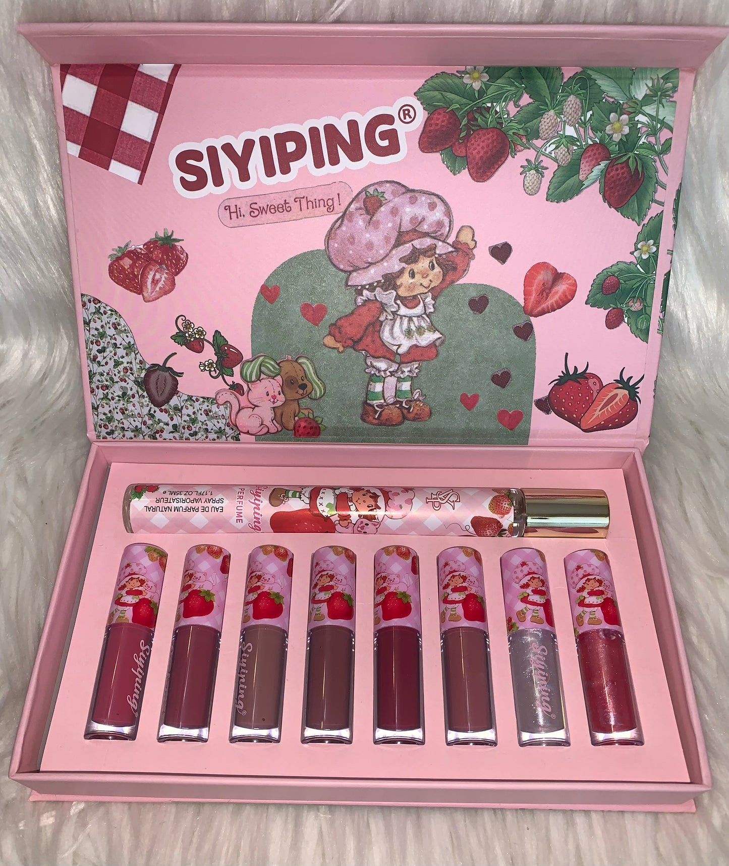 Lipgloss and Perfume Set