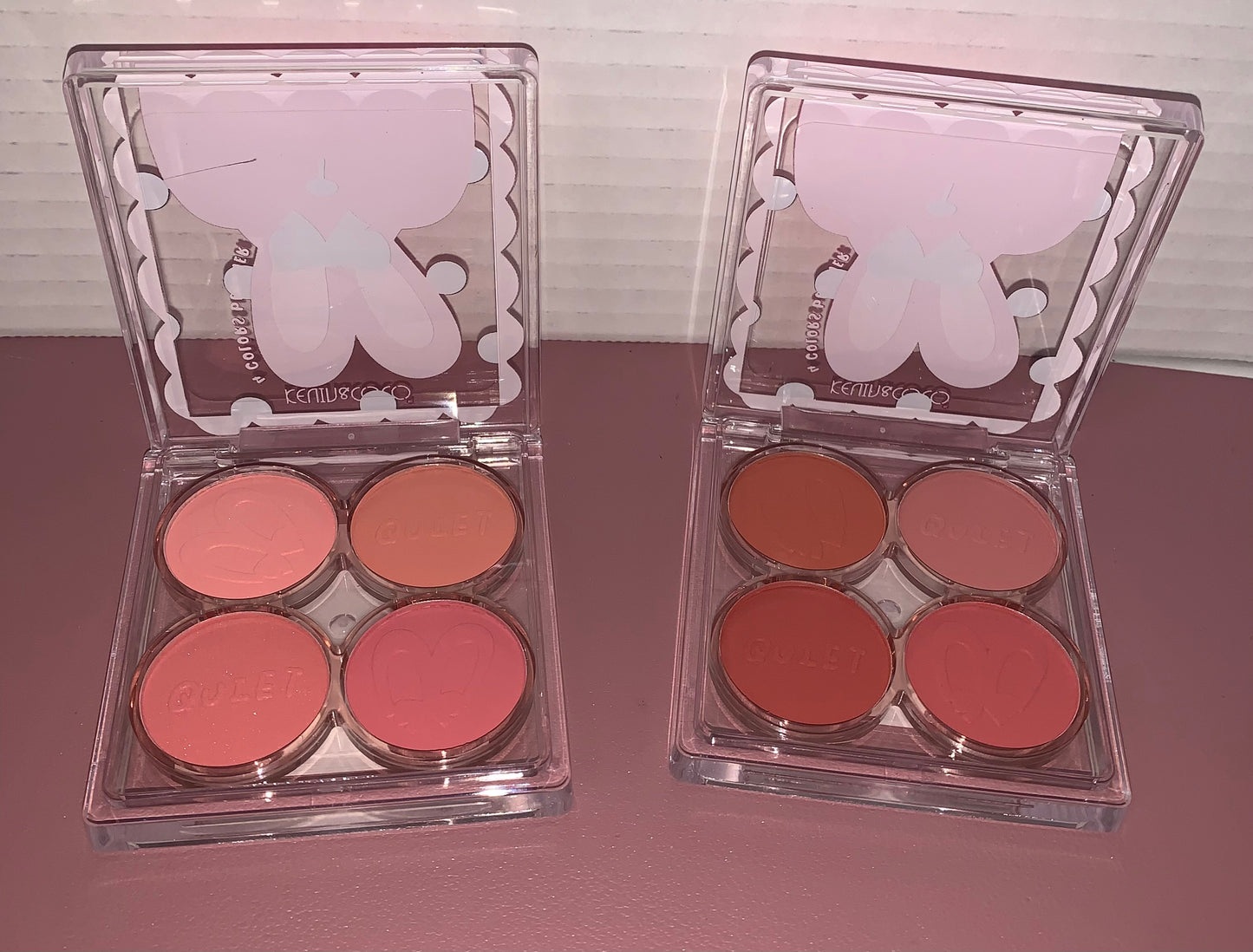 4 colors blusher