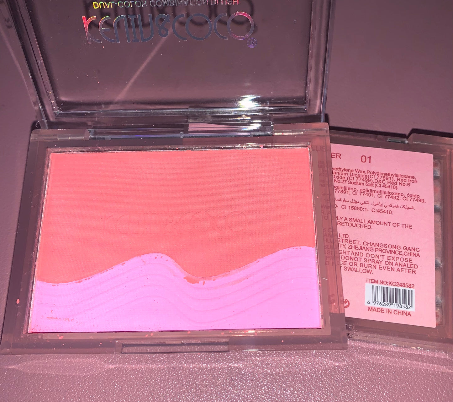 Dual Color Blush