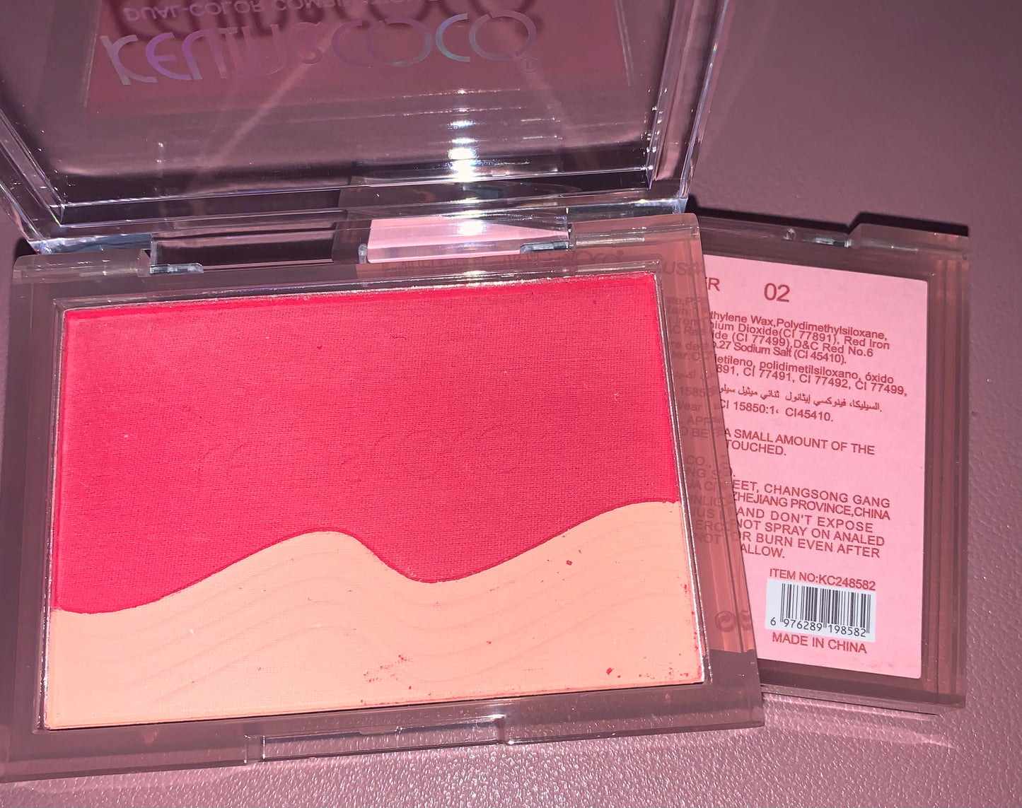 Dual Color Blush