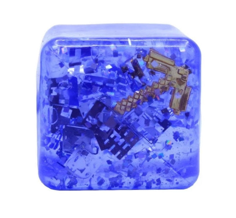 Minecraft Jelly Cube Series 1 Squishy Toy Blind Box