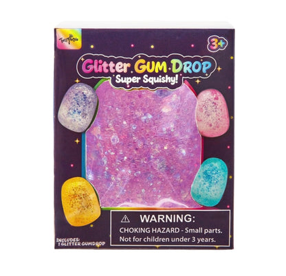 Squishy Glitter Gum Drops Stress Relief Toy