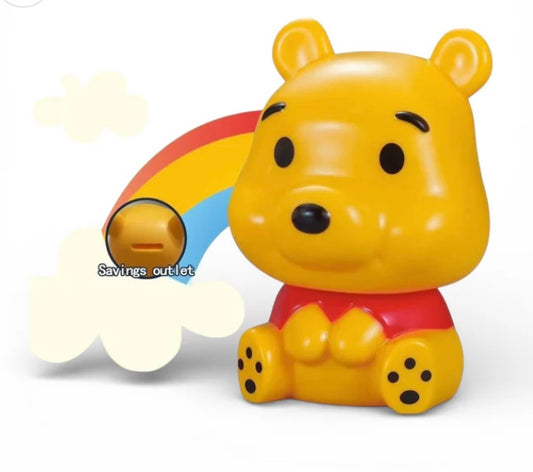 Yellow Bear Piggy Bank