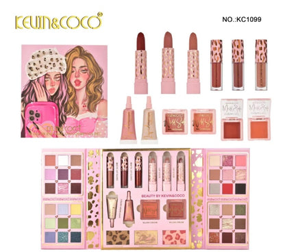 Leopard Print 39 color Face & Eye Makeup Kit
