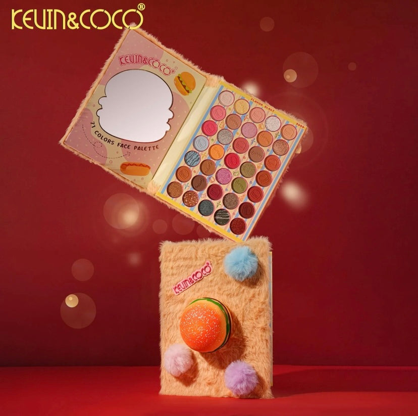 Hamburger Eyeshadow Face Palette