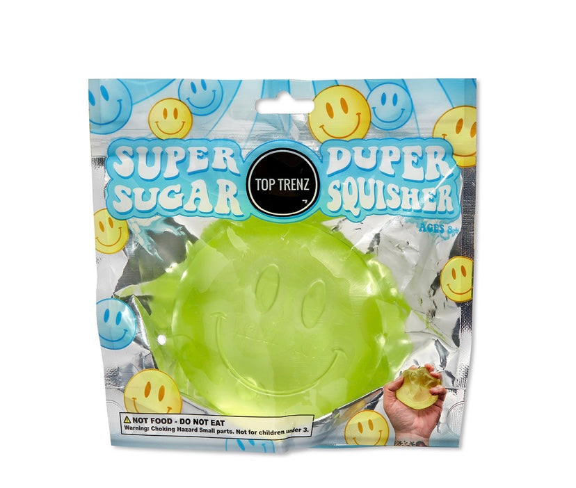 Super Duper Sugar Squisher-  Happy Face