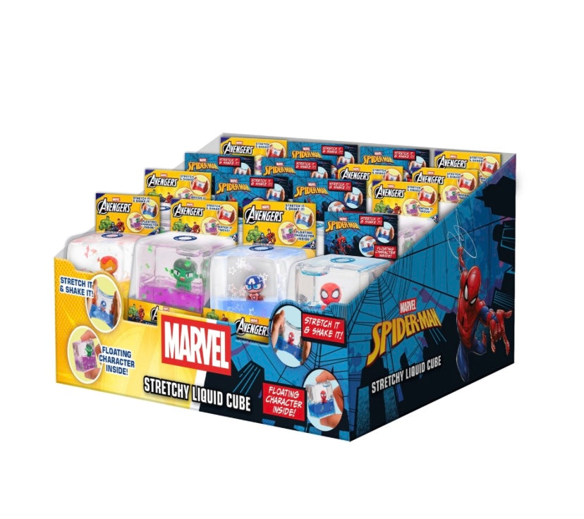 Avengers Stretchy Liquid Cube Frdget Toy - COMING SOON!