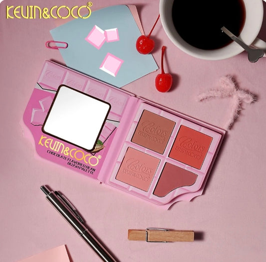 KC Pink Chocolate Bar Blush Palette