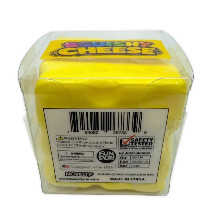 Fun Doh Slow Rise Cheese Squishy