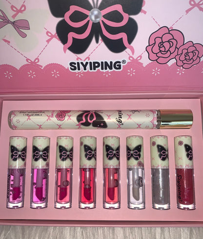 Lipgloss and Perfume Set