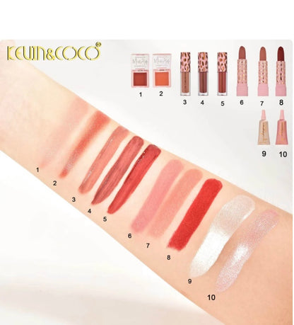 Leopard Print 39 color Face & Eye Makeup Kit