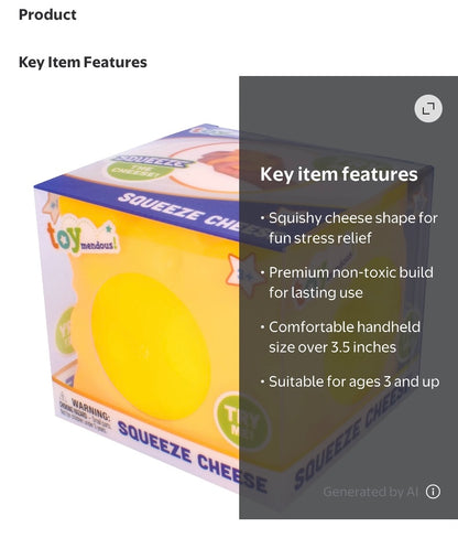 Toymendous Big Cheese