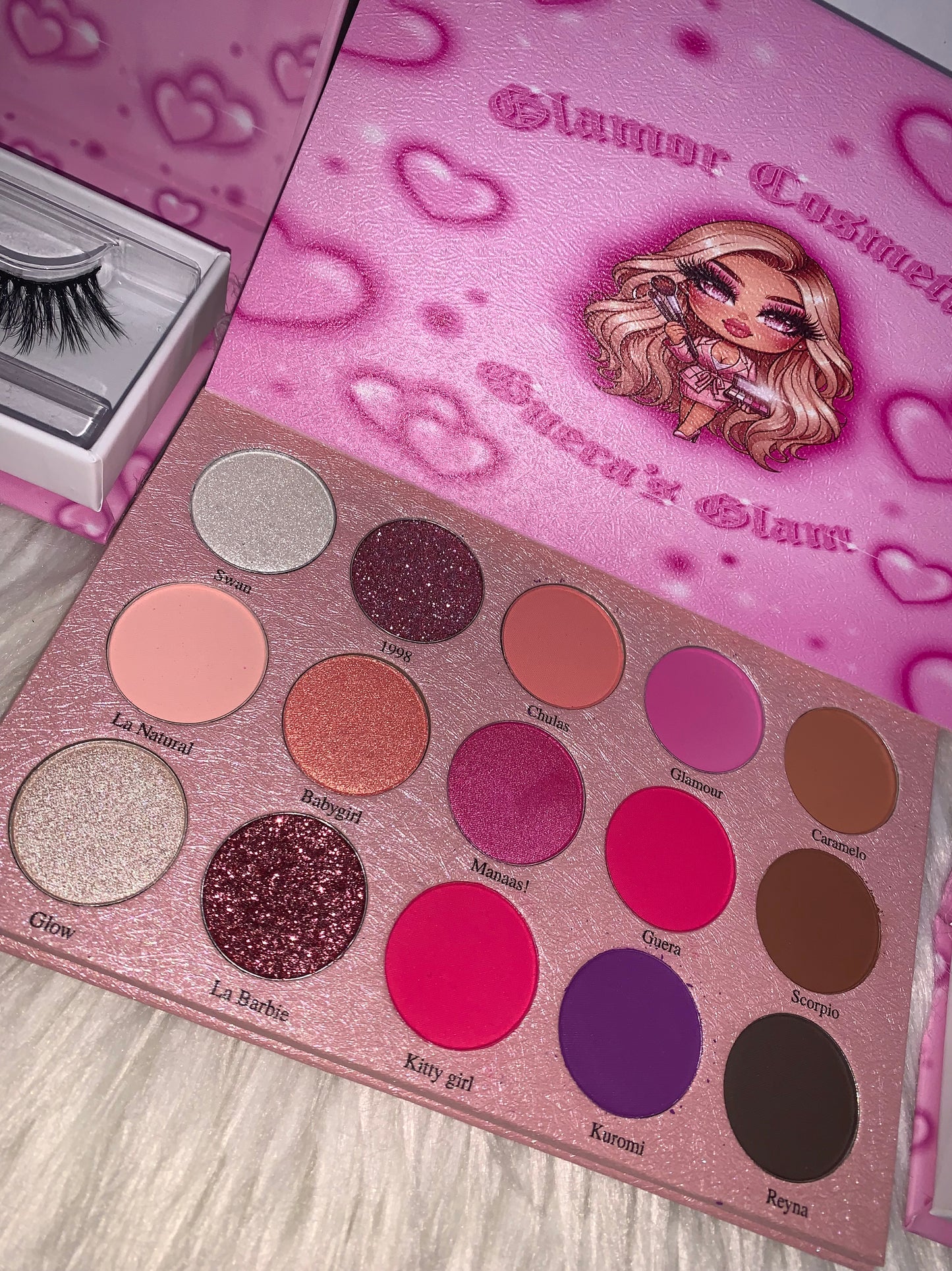 Glamor Cosmetics X Guera's Glam Palette