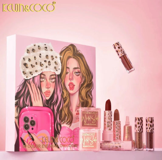 Leopard Print 39 color Face & Eye Makeup Kit