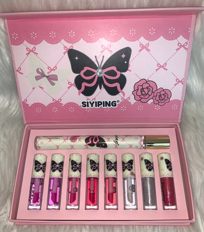 Lipgloss and Perfume Set