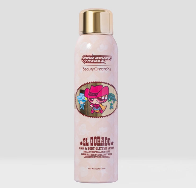 The PowerPuff Girls “El Dorado” Hair & Body Glitter Spray