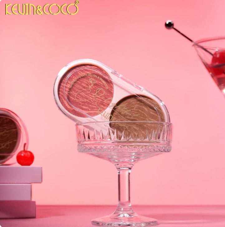 KC Delightful Blush Contour Palette