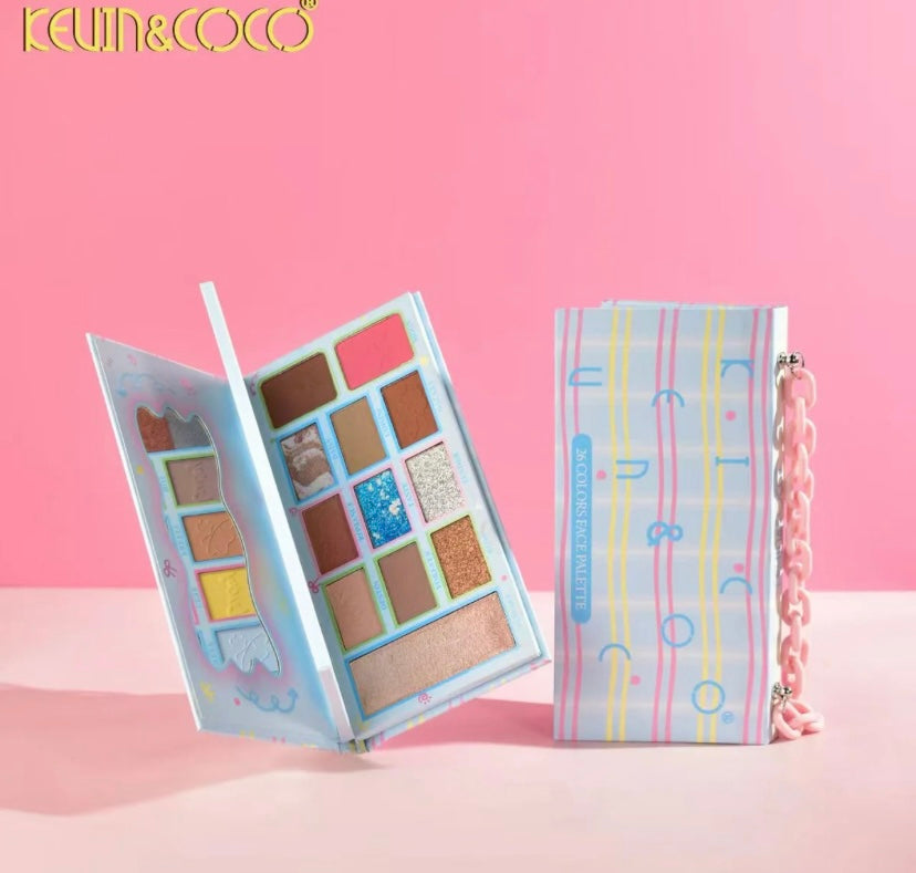 KC Chain Blue Purse Palette