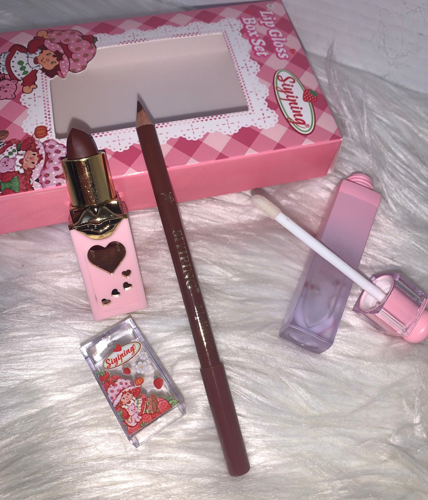 Strawberry Shortcake Lip Gloss Box Set