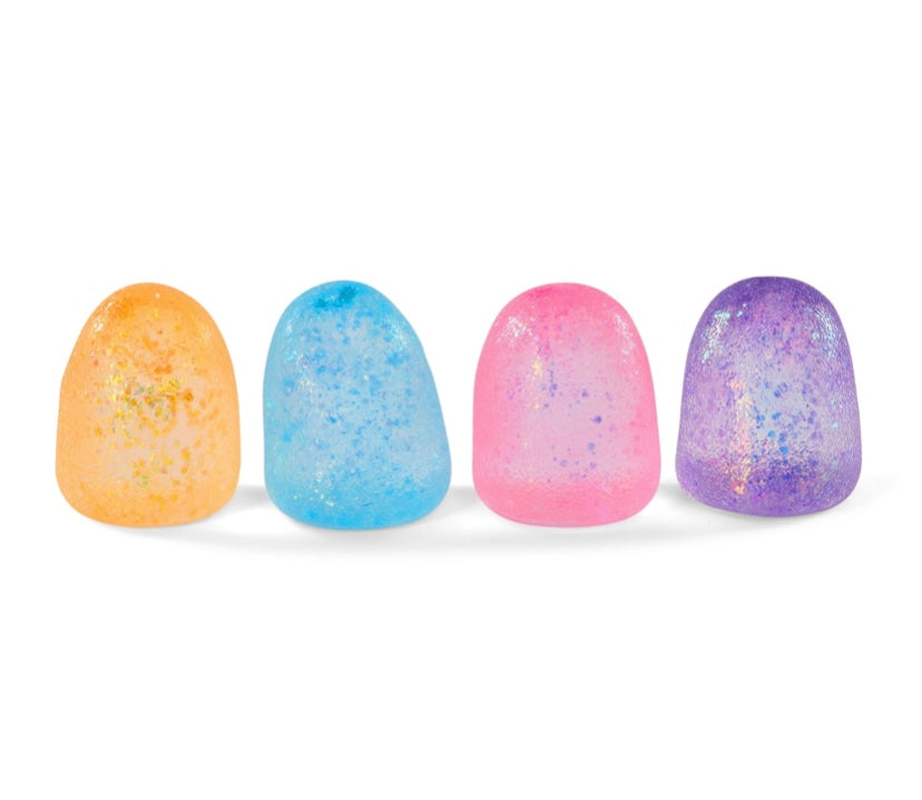 Squishy Glitter Gum Drops Stress Relief Toy