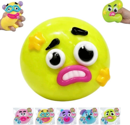 Squishy Faces - Funny Emoji Style Ball Squishies