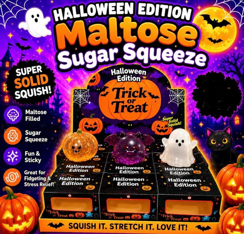 Halloween Edition Maltose Sugar Squeeze - Trick or Treat