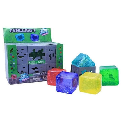Minecraft Jelly Cube Series 1 Squishy Toy Blind Box