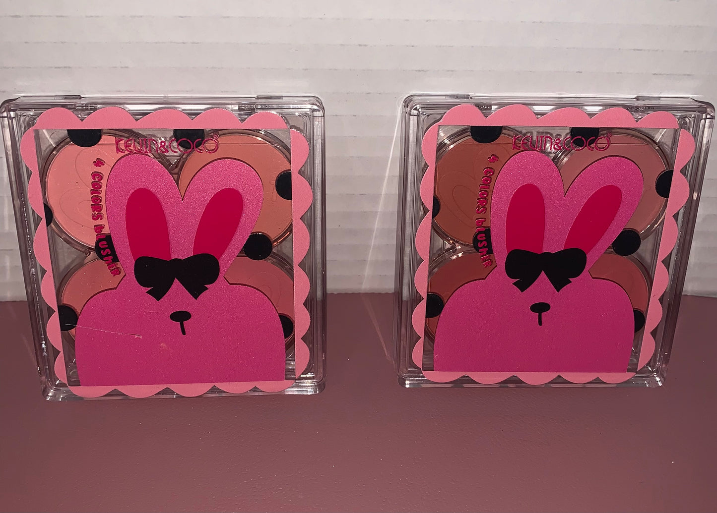 4 colors blusher