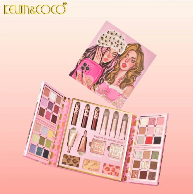 Leopard Print 39 color Face & Eye Makeup Kit
