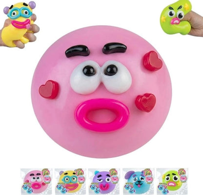 Squishy Faces - Funny Emoji Style Ball Squishies