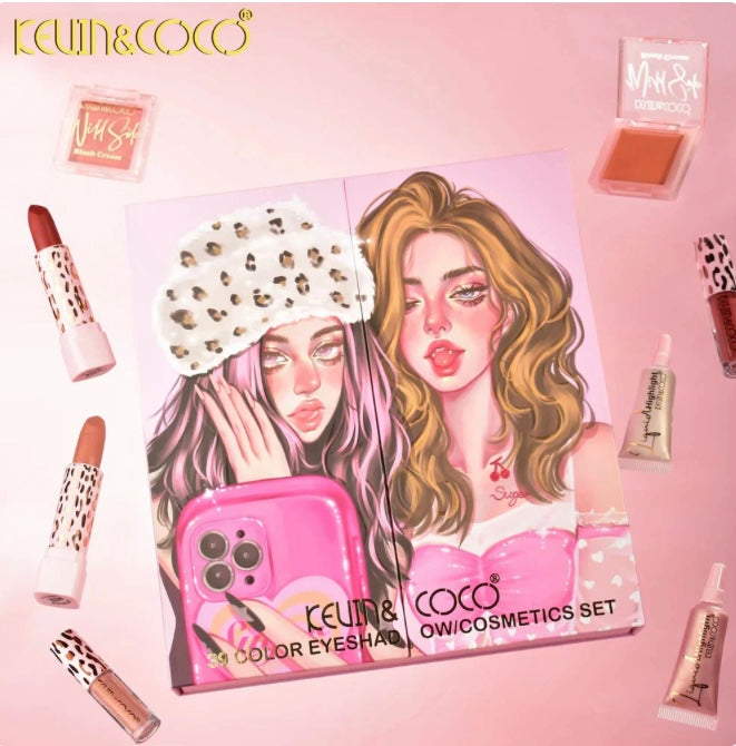 Leopard Print 39 color Face & Eye Makeup Kit