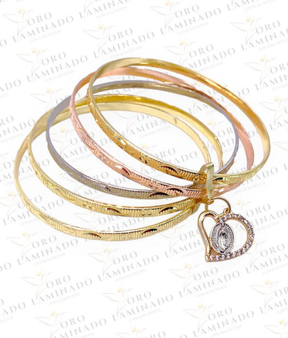 Three Gold Weekly Bracelet