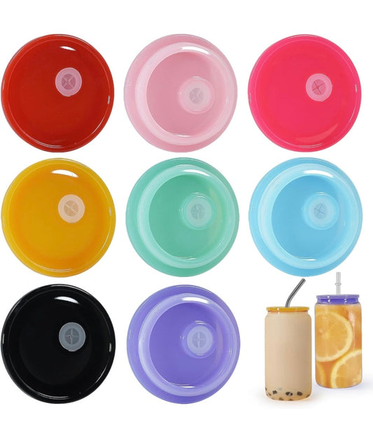Color Lids for 16 oz. Glass Cups