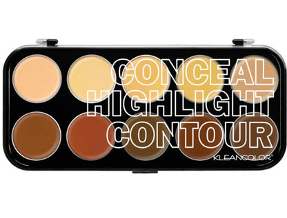 Conceal, Highlight, Contour Cream Palette