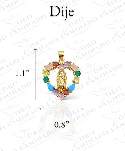 Virgen de Guadalupe Multicolored Set