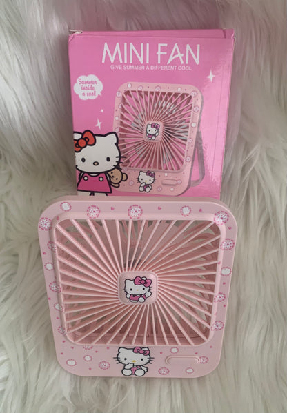 HK square mini fan