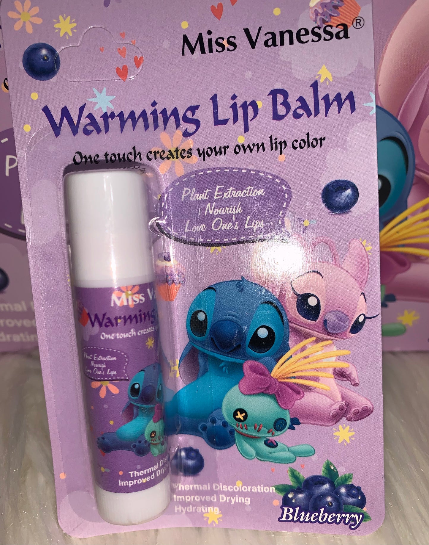 Warming Lip Balm - Blueberry