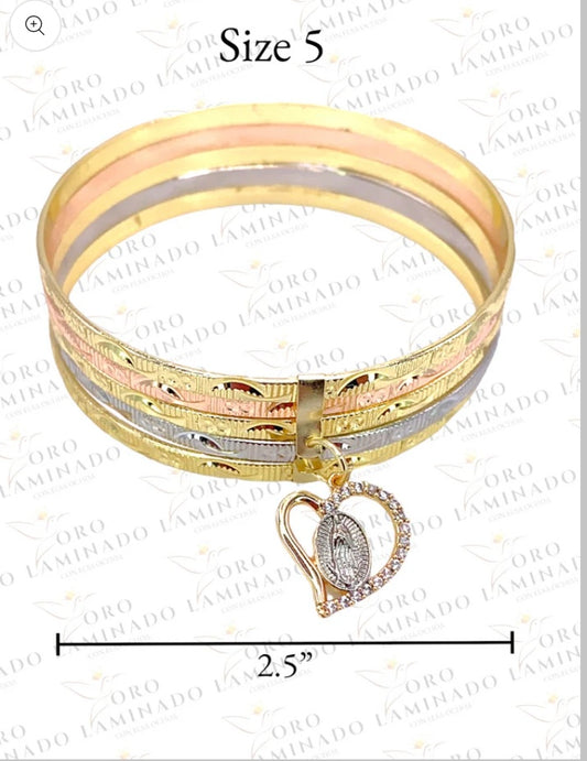 Three Gold Weekly Bracelet