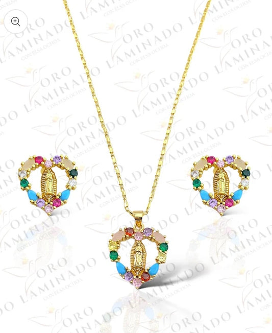 Virgen de Guadalupe Multicolored Set